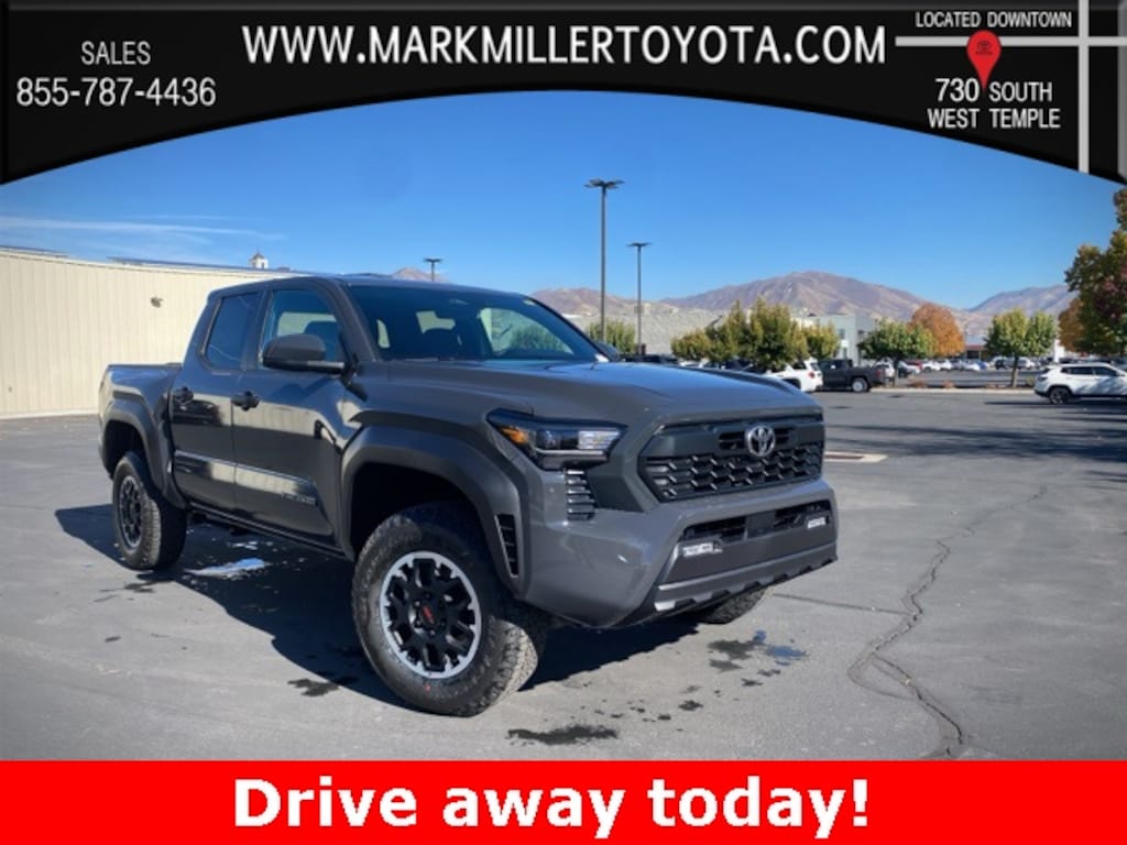 New 2025 Toyota Tacoma TRD Off-Road 4X4 DOUBLE CAB