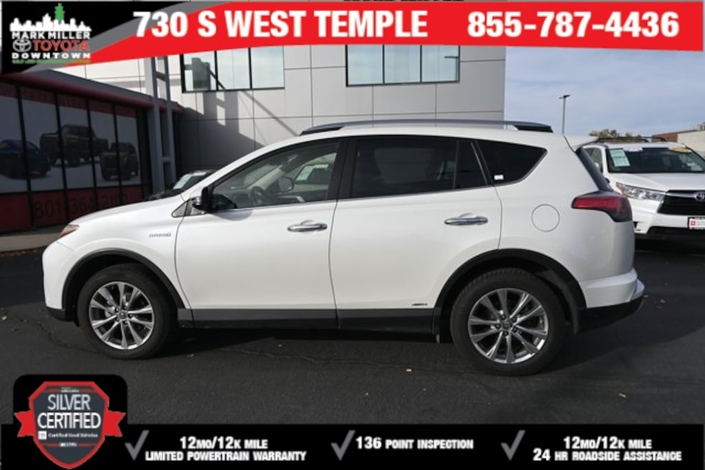 Certified 2018 Toyota RAV4 Hybrid Limited SUV