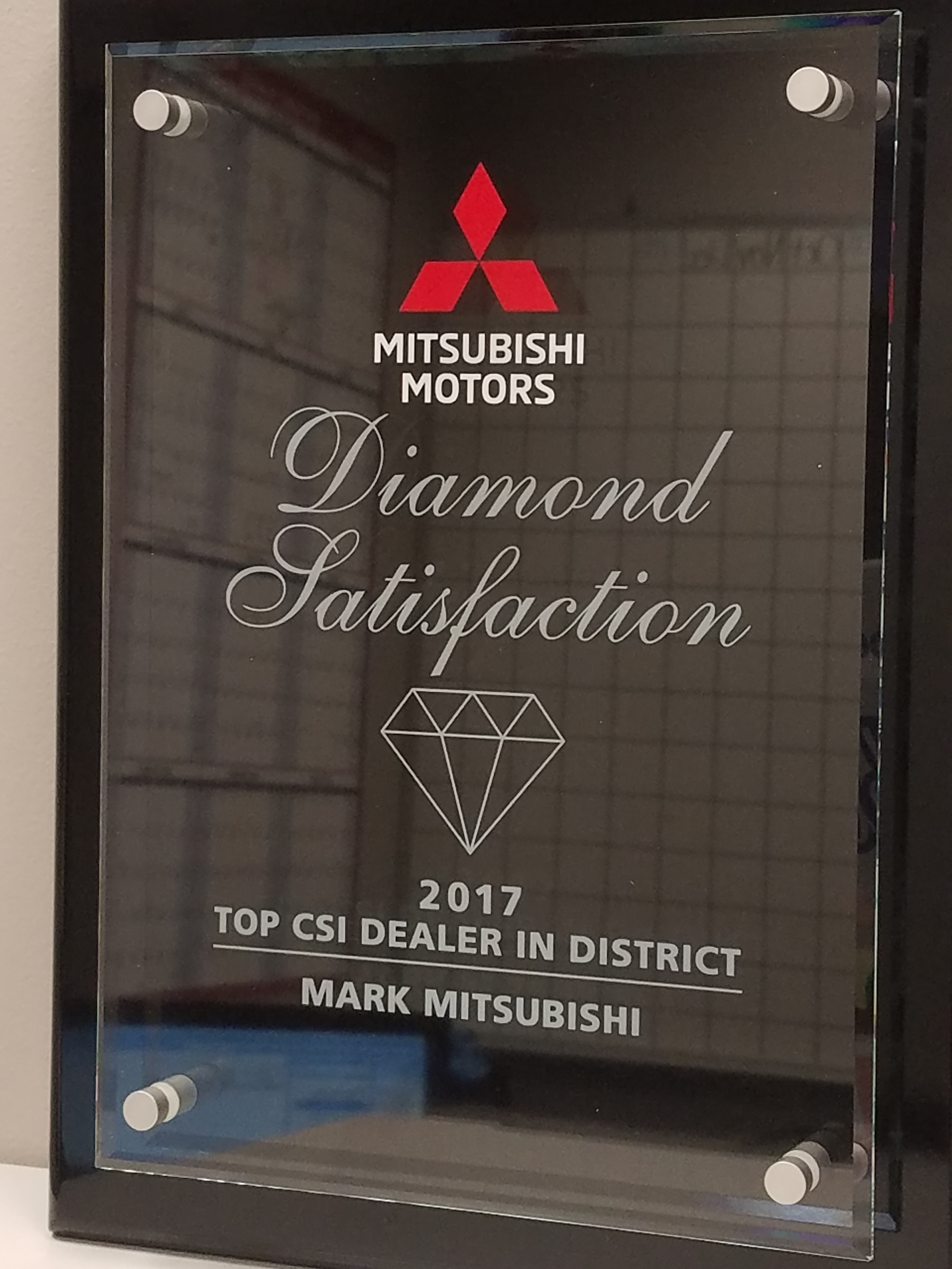 Distinguished service from Mark Mitsubishi