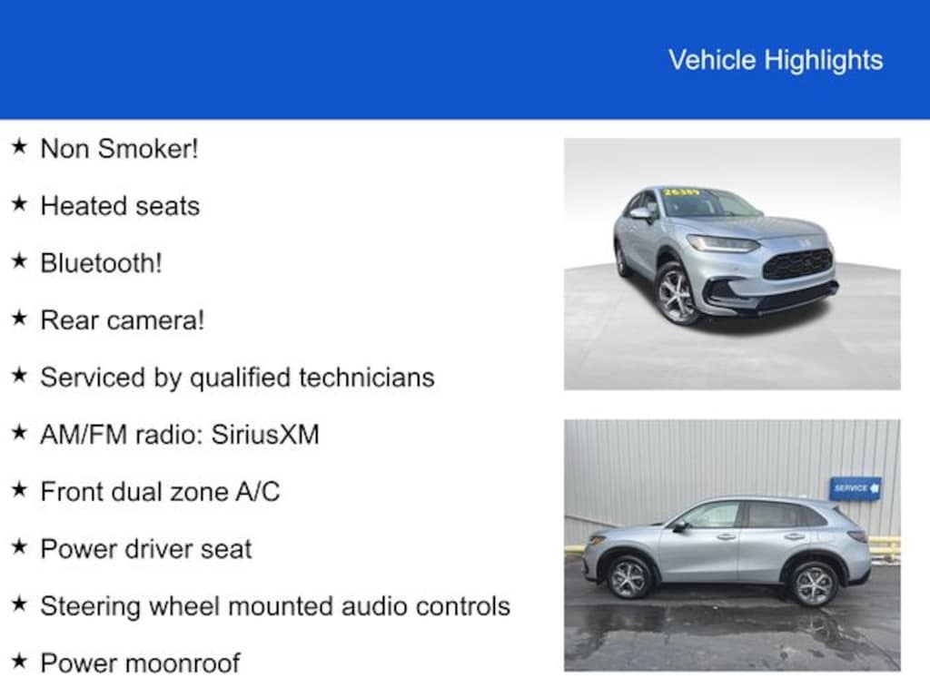 Used 2023 Honda HR-V EX-L SUV