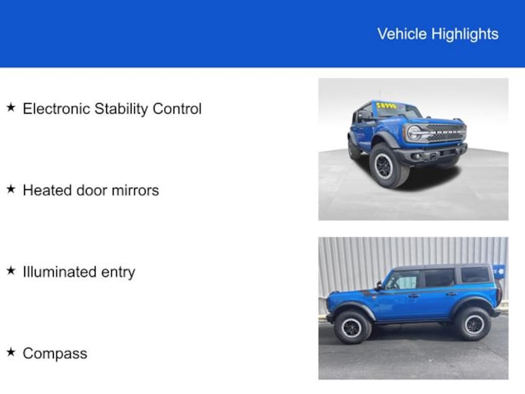 Used 2022 Ford Bronco Badlands SUV