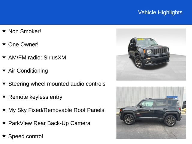Used 2016 Jeep Renegade Latitude with VIN ZACCJBBT6GPC95459 for sale in Defiance, OH