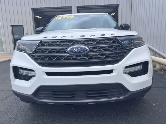 Used 2022 Ford Explorer XLT with VIN 1FMSK8DH4NGA91463 for sale in Defiance, OH