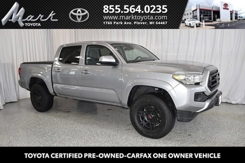 Certified 2021 Toyota Tacoma SR Package 4WD Double Cab Truck