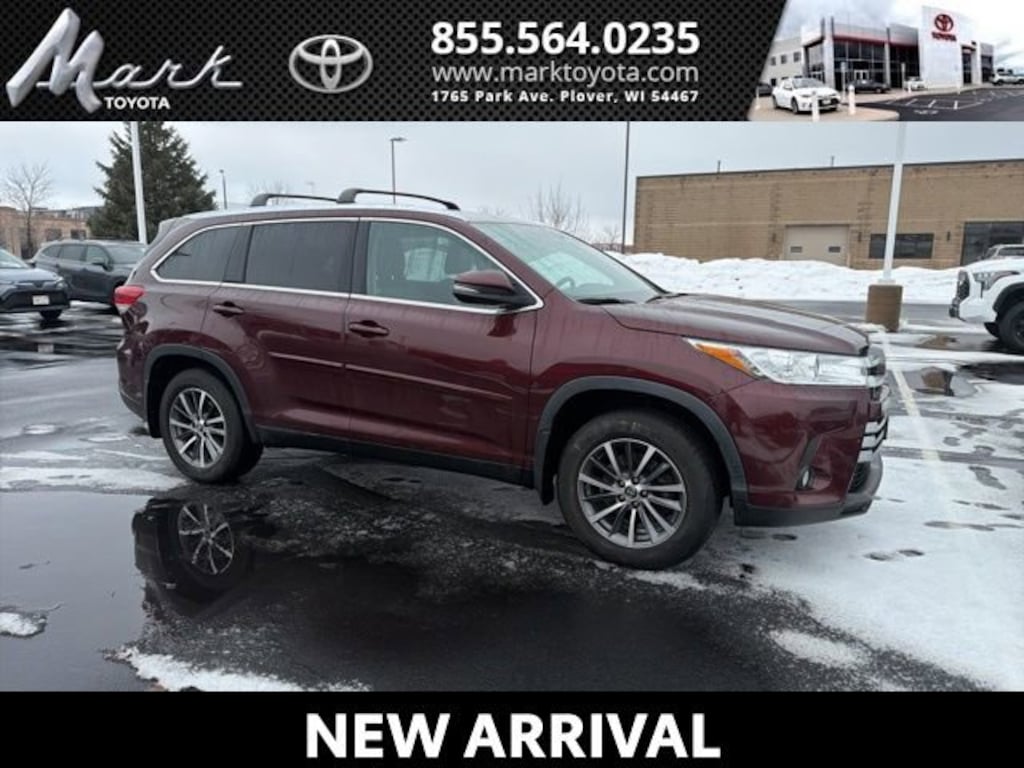 Certified 2019 Toyota Highlander XLE All Wheel Drive Sport Utility