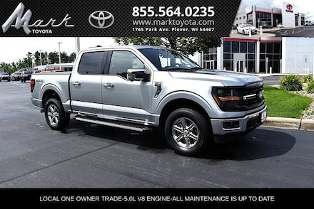 Used 2024 Ford F-150 XLT Package 4x4 w/5.0L V8 Engine Supercrew Truck for Sale in Plover, WI