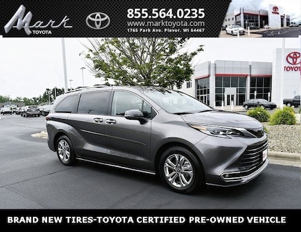 Used 2023 Toyota Sienna Platinum All Wheel Drive Passenger Van for Sale in Plover, WI