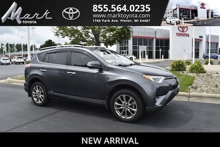 Used 2017 Toyota RAV4 Hybrid Limited All Wheel Drive Sport Utility for Sale in Plover, WI