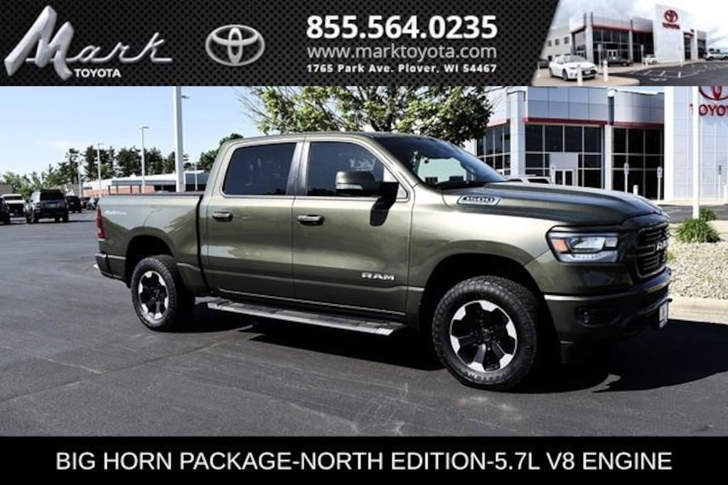 Used 2020 Ram 1500 Big Horn w/North Edition Package 4WD Crew Cab Truck