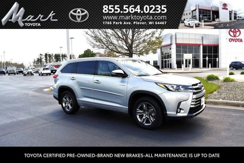 Certified 2017 Toyota Highlander Hybrid Platinum All Wheel Drive Sport Utility