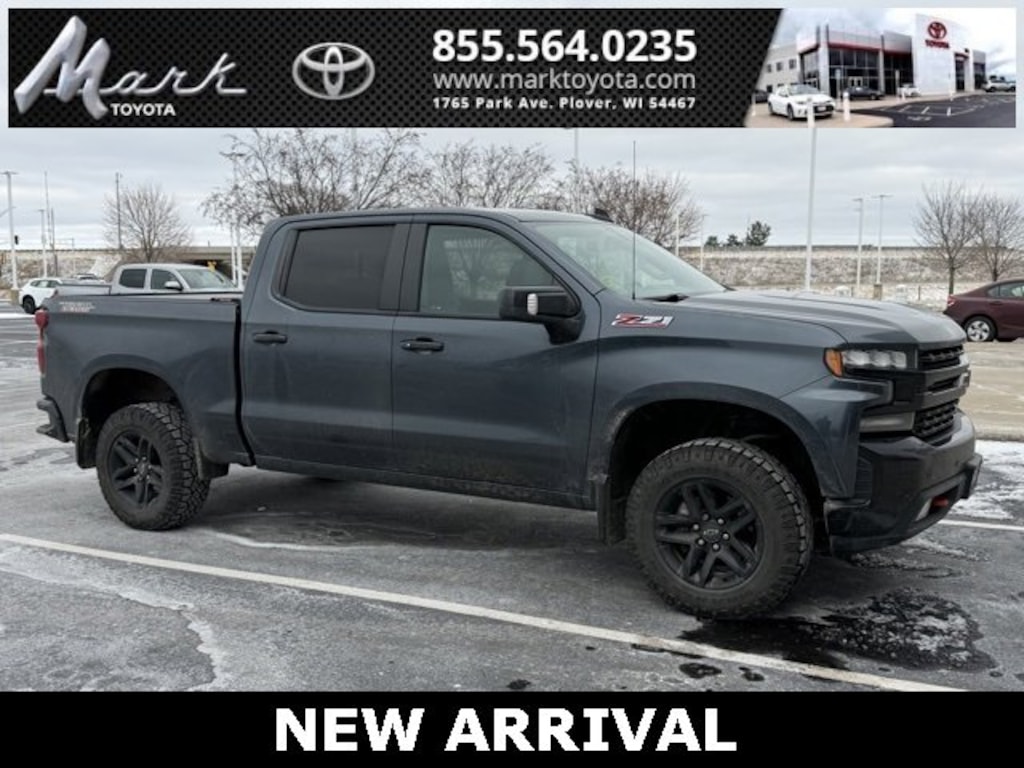 Used 2020 Chevrolet Silverado 1500 LT Trail Boss 4WD Crew Cab Truck