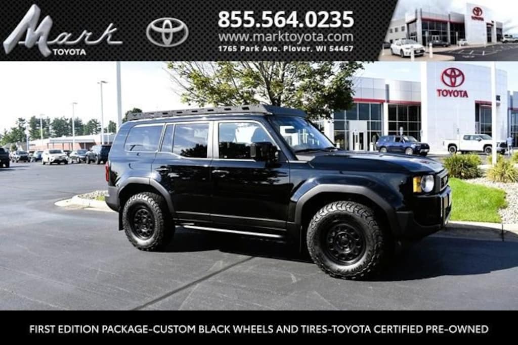 Certified 2024 Toyota Land Cruiser First Edition 4WD w/Custom Wheel and Tire Package Sport Utility