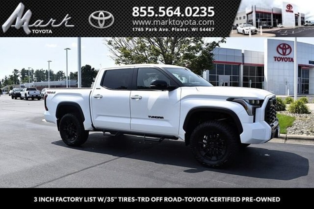 Certified 2026 Toyota Tundra Limited Package 4WD w/Factory 3inch Lift CrewMax Truck