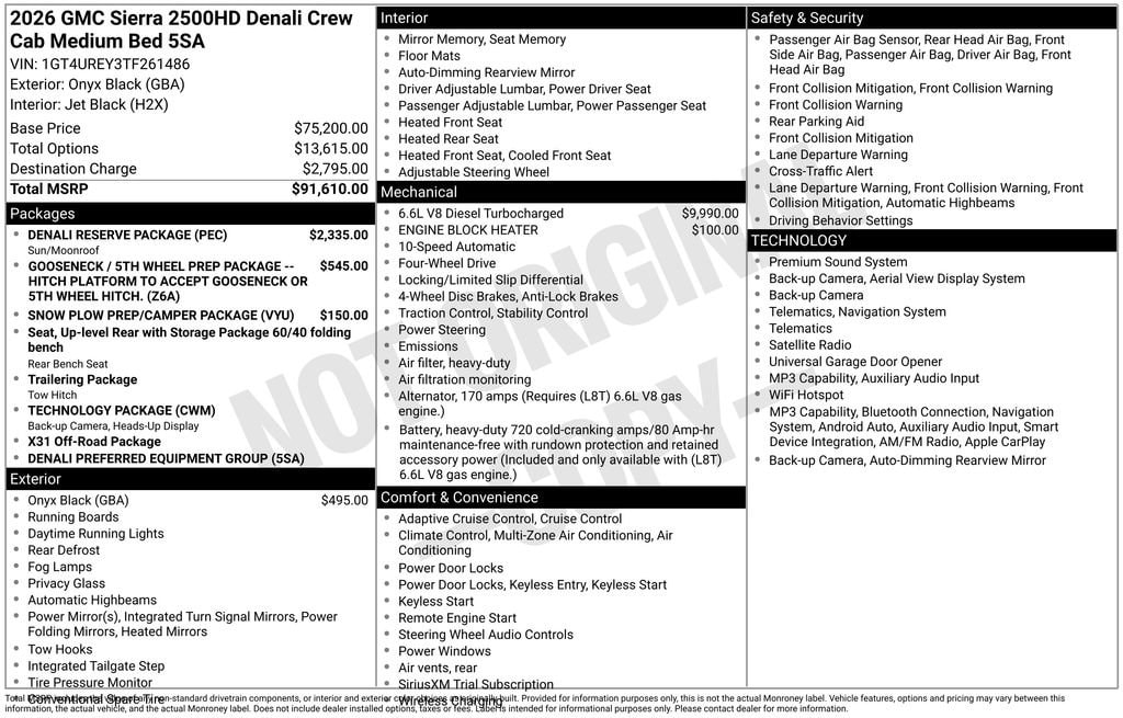 2026 GMC Sierra 2500HD Denali - Photo 55