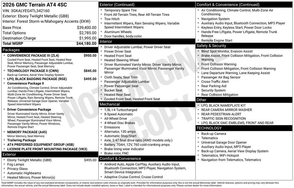 2026 GMC Terrain AT4 - Photo 30