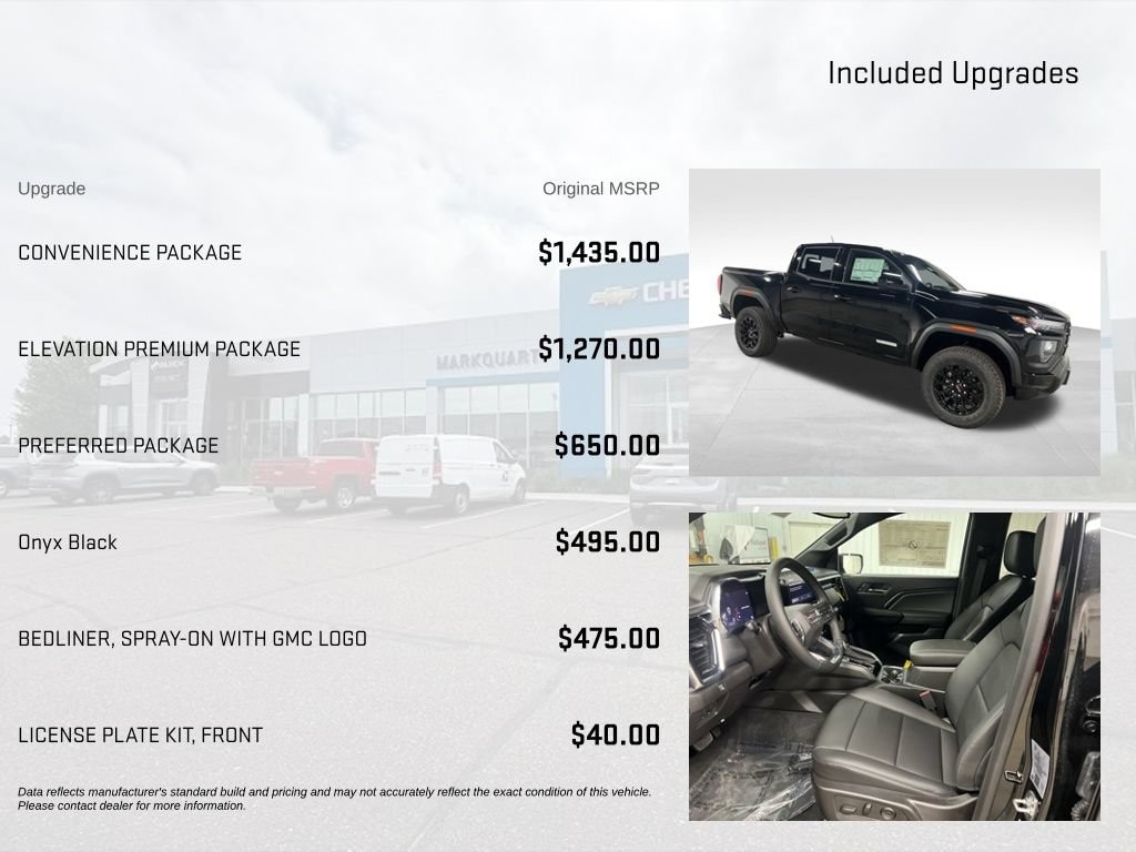 New 2026 GMC Canyon Elevation Truck