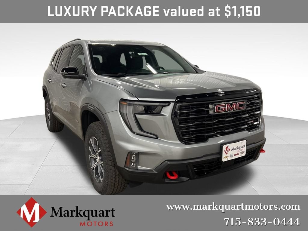 New 2026 GMC Acadia AT4 SUV