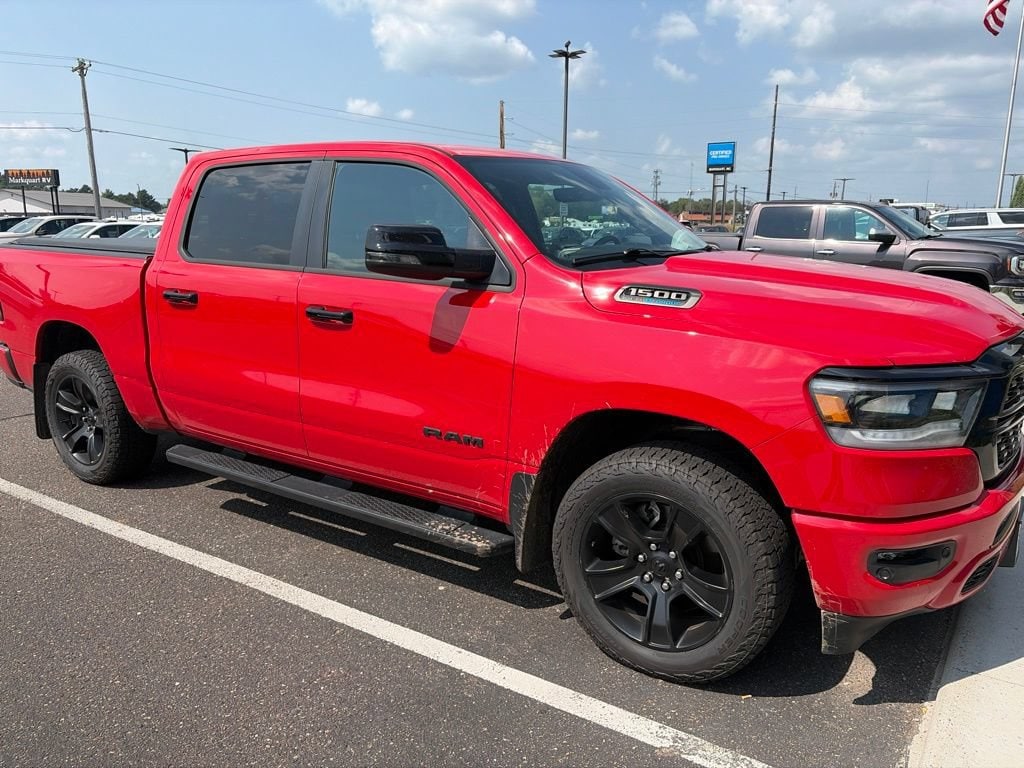 Used 2023 Ram 1500 Big Horn Crew Cab 4x4 57 Box Truck
