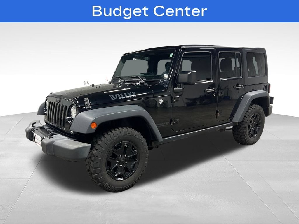 Used 2017 Jeep Wrangler Unlimited Willys Wheeler SUV