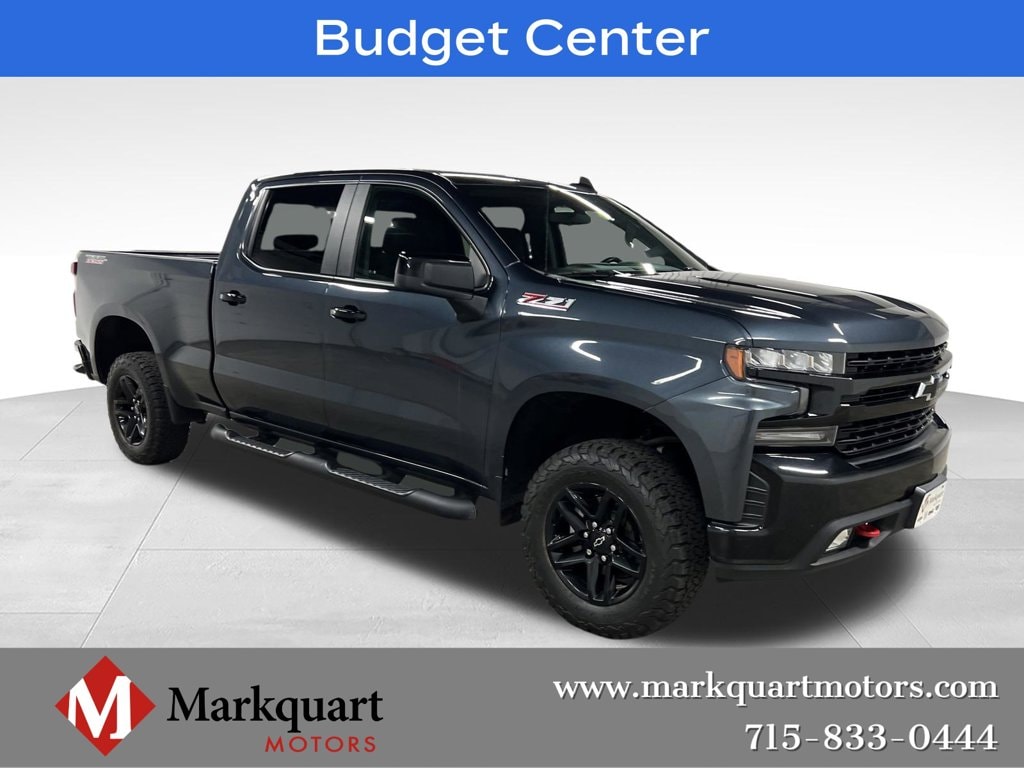 Used 2021 Chevrolet Silverado 1500 LT Trail Boss Truck Crew Cab