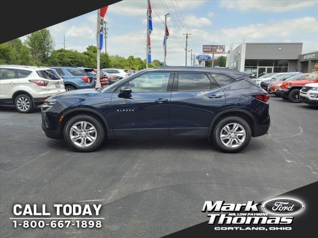 Used 2020 Chevrolet Blazer 2LT with VIN 3GNKBCRS3LS696530 for sale in Cortland, OH