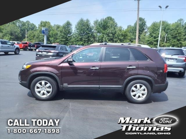 Used 2012 Kia Sorento LX with VIN 5XYKTDA24CG262934 for sale in Cortland, OH