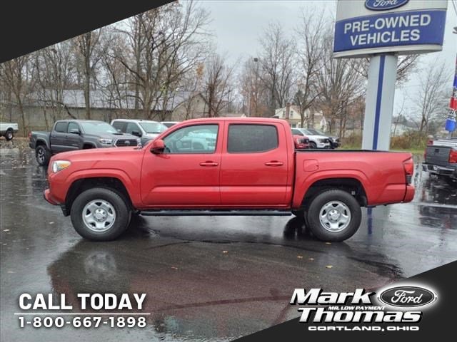 Used 2021 Toyota Tacoma SR with VIN 3TMCZ5AN9MM385183 for sale in Cortland, OH