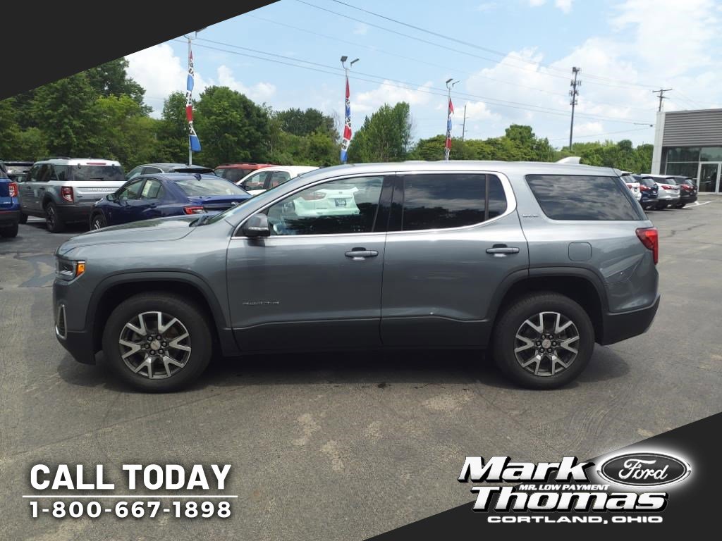 Used 2020 GMC Acadia SLE with VIN 1GKKNKLA5LZ150703 for sale in Cortland, OH