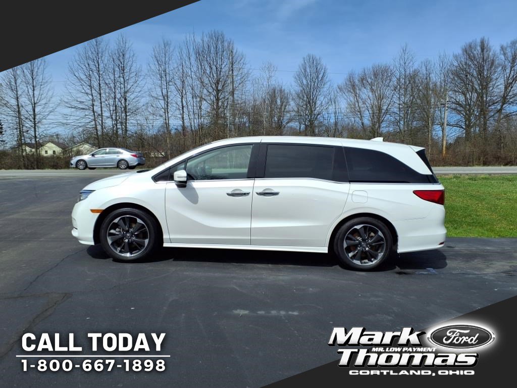 Used 2023 Honda Odyssey Elite with VIN 5FNRL6H93PB066753 for sale in Cortland, OH