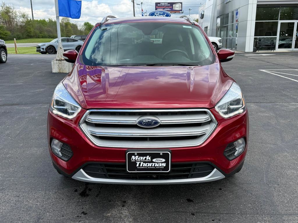 Used 2019 Ford Escape Titanium with VIN 1FMCU0J94KUA45397 for sale in Cortland, OH