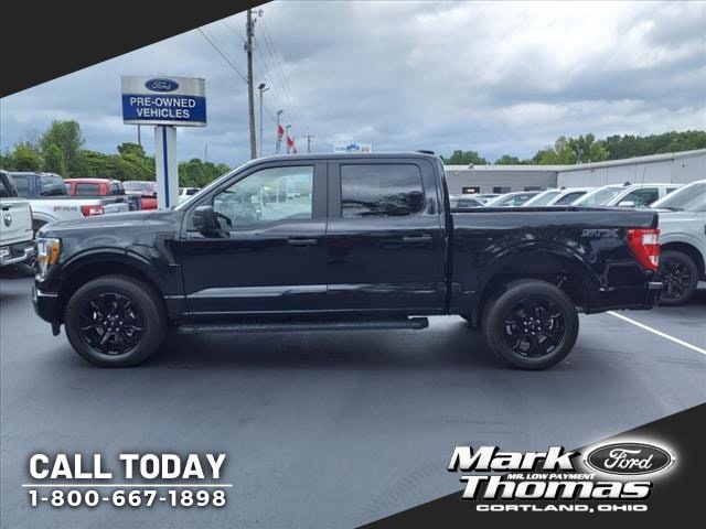 Used 2022 Ford F-150 XL with VIN 1FTFW1E83NFA91184 for sale in Cortland, OH