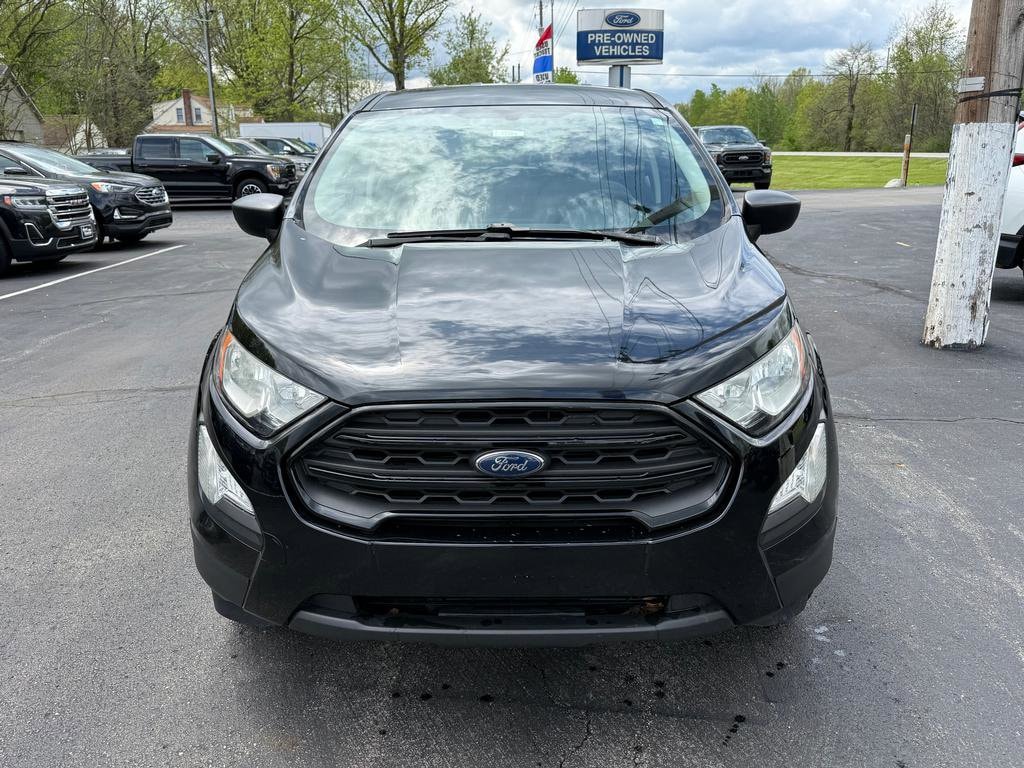 Used 2020 Ford Ecosport S with VIN MAJ3S2FE6LC334371 for sale in Cortland, OH