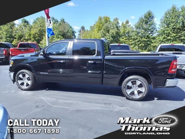 Used 2022 RAM Ram 1500 Pickup Laramie with VIN 1C6SRFRT8NN226948 for sale in Cortland, OH