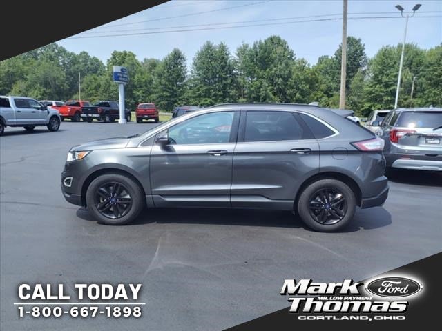 Used 2016 Ford Edge SEL with VIN 2FMPK4J98GBC29575 for sale in Cortland, OH