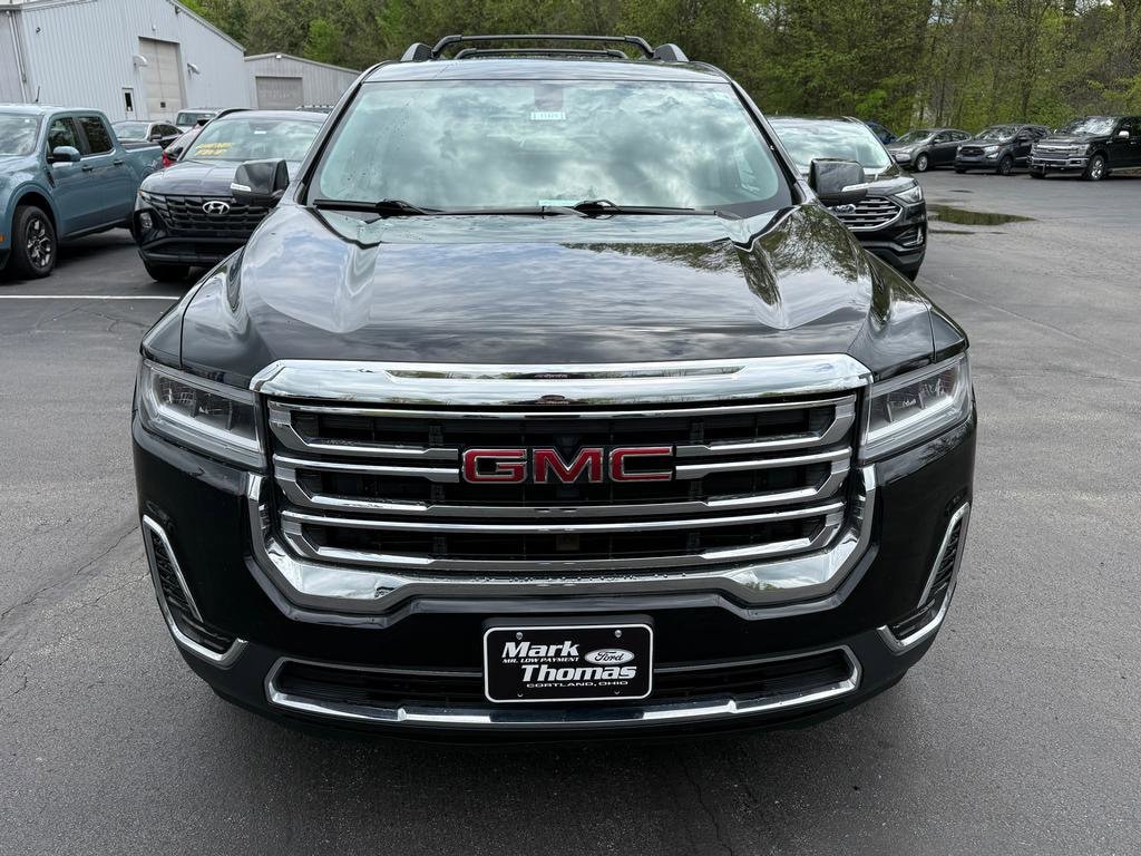 Used 2020 GMC Acadia SLE with VIN 1GKKNKLS2LZ153258 for sale in Cortland, OH