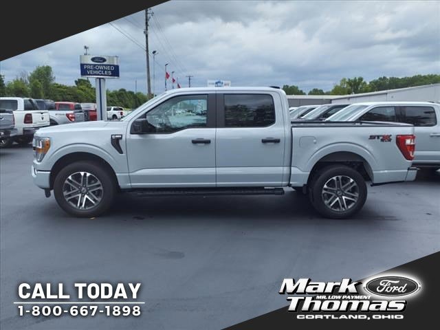 Used 2022 Ford F-150 XL with VIN 1FTEW1EP9NKD91063 for sale in Cortland, OH