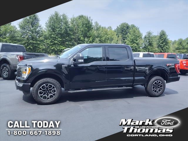 Used 2023 Ford F-150 XLT with VIN 1FTFW1E84PFA66247 for sale in Cortland, OH