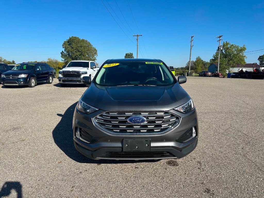 Used 2022 Ford Edge Titanium AWD 4dr Crossover SUV