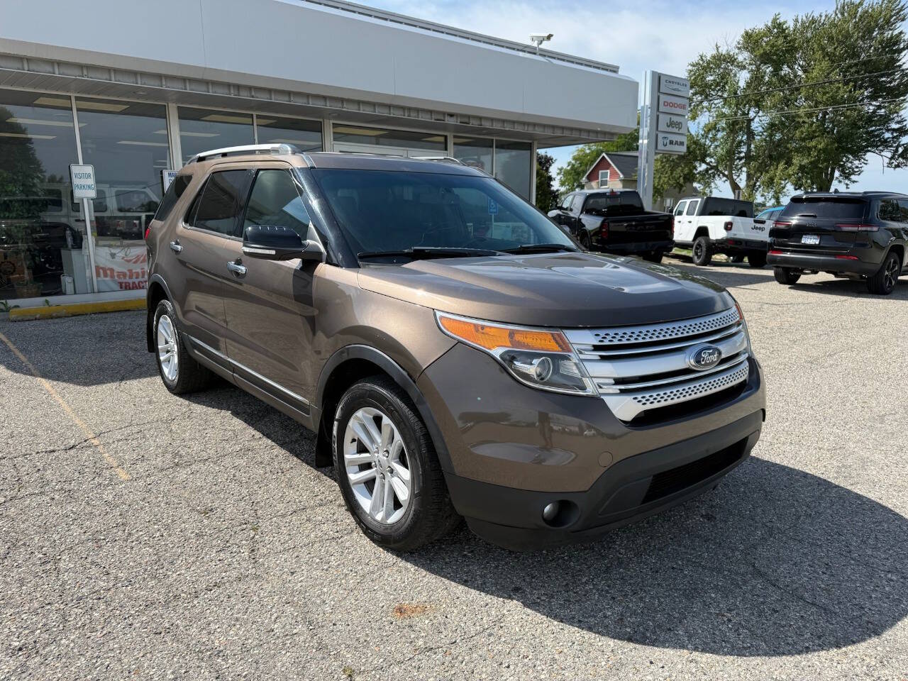 Used 2015 Ford Explorer XLT with VIN 1FM5K8D84FGC16959 for sale in Marlette, MI