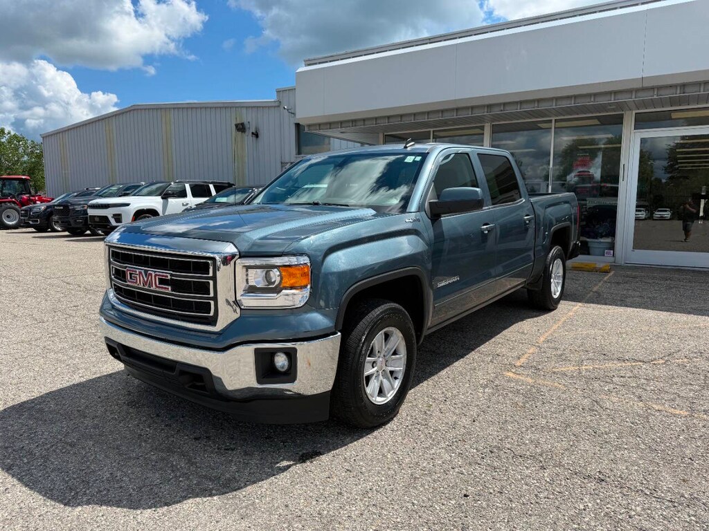 Used 2014 GMC Sierra 1500 SLE 4x4 4dr Crew Cab 5.8 ft. SB Pickup Truck