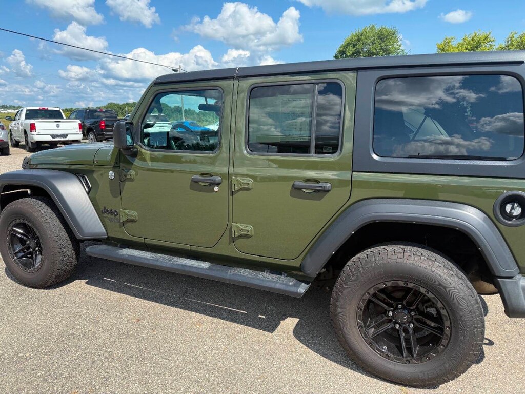 Used 2021 Jeep Wrangler Unlimited Sport S 4x4 4dr SUV SUV