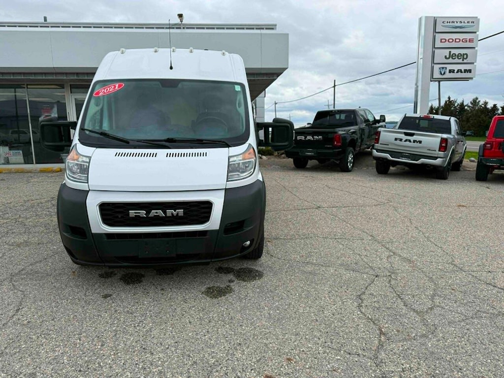 Used 2021 Ram Promaster 2500 159 WB 3dr High Roof Cargo Van Full-Size