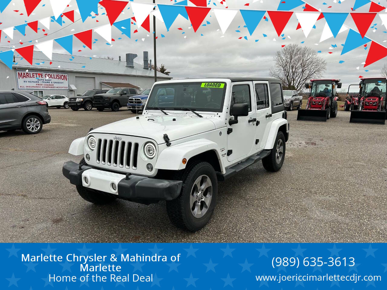 2016 Jeep Wrangler Unlimited Sahara