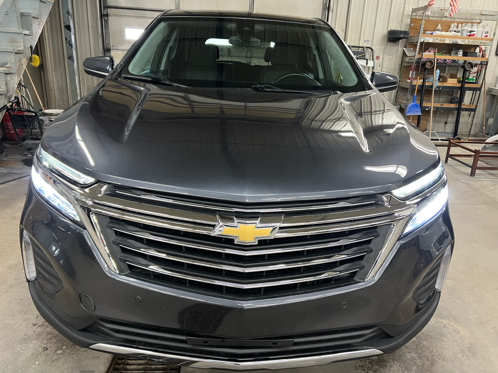 Used 2023 Chevrolet Equinox LT with VIN 3GNAXTEG3PS193214 for sale in Marlette, MI