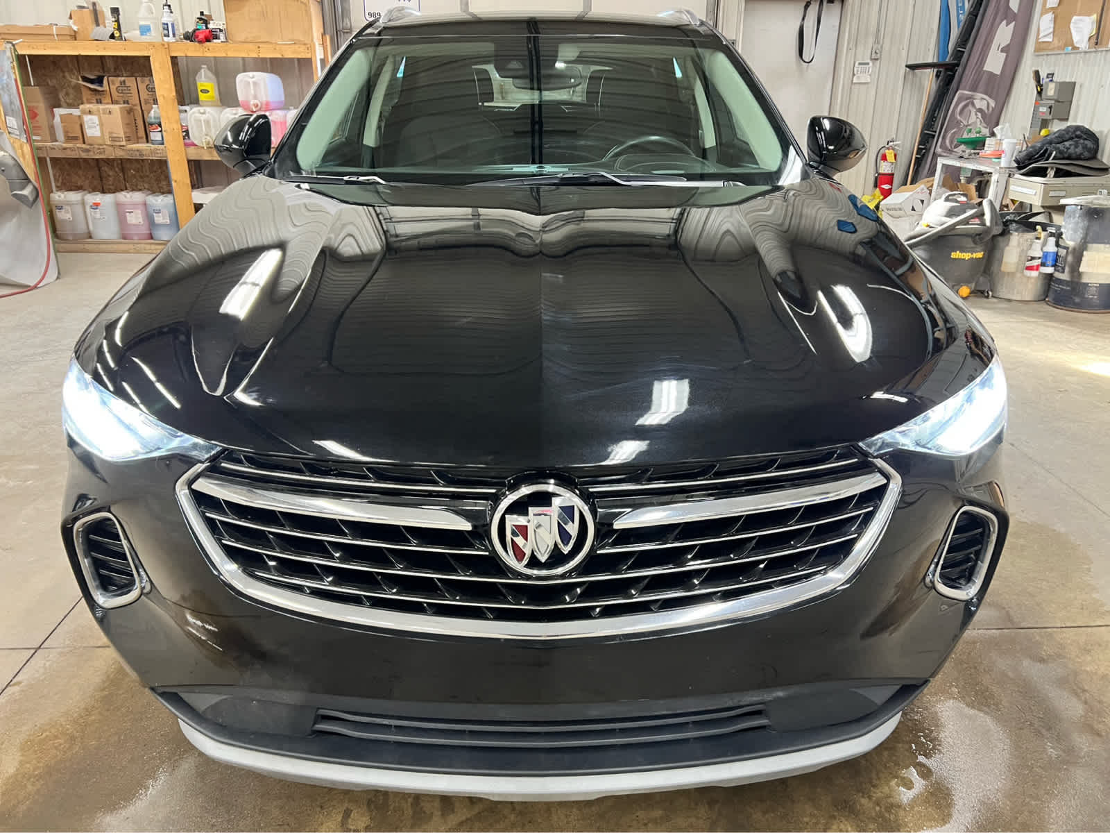 Used 2022 Buick Envision Preferred with VIN LRBAZLR48ND128518 for sale in Marlette, MI