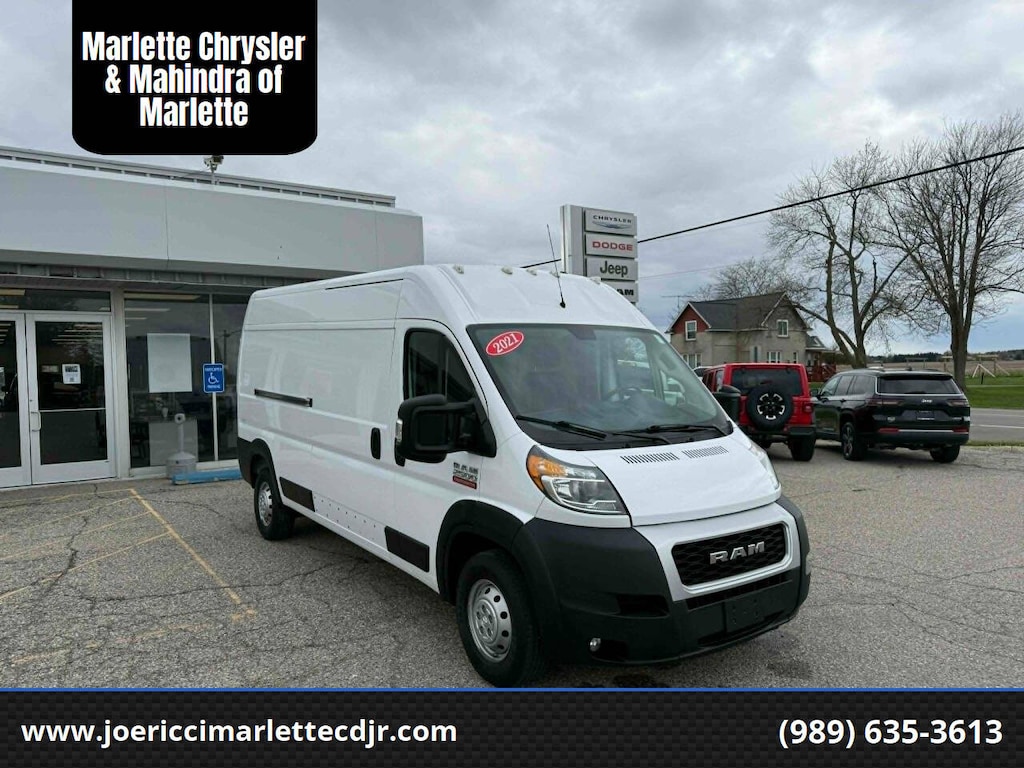 Used 2021 Ram Promaster 2500 159 WB 3dr High Roof Cargo Van Full-Size