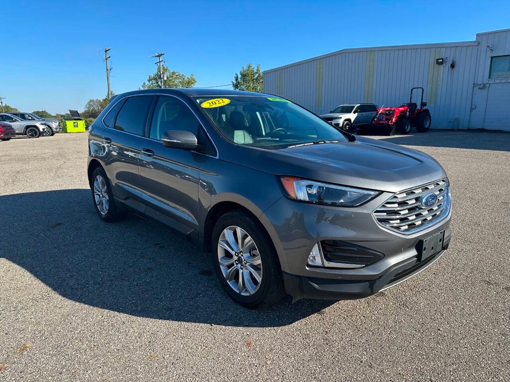 Used 2022 Ford Edge Titanium AWD 4dr Crossover SUV