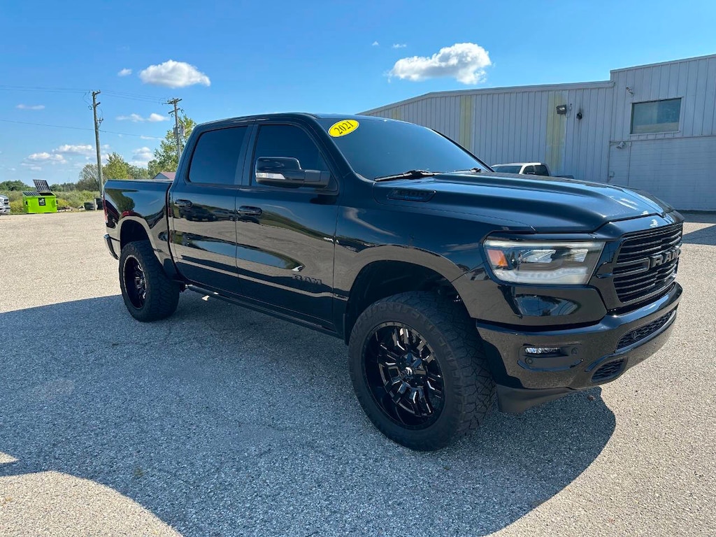 Used 2021 Ram 1500 Big Horn 4x4 4dr Crew Cab 5.6 ft. SB Pickup Pickup Truck