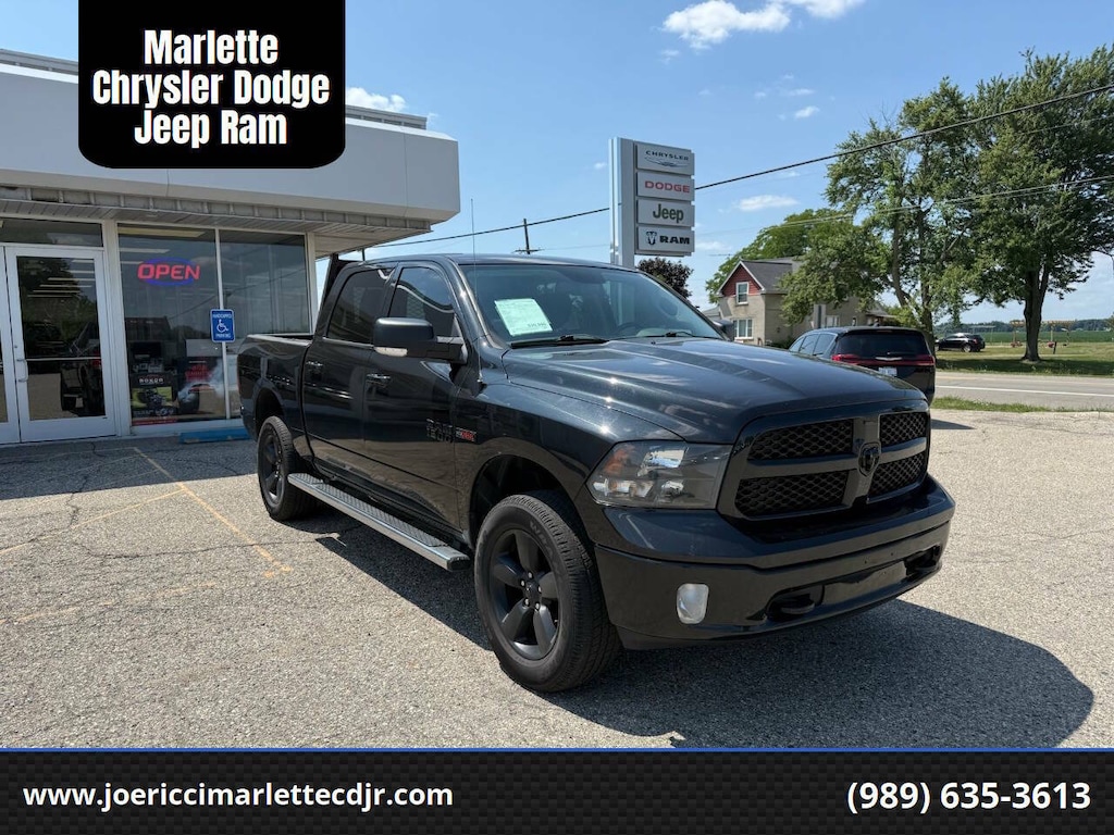 Used 2018 Ram 1500 Big Horn 4x4 4dr Crew Cab 5.5 ft. SB Pickup Pickup Truck