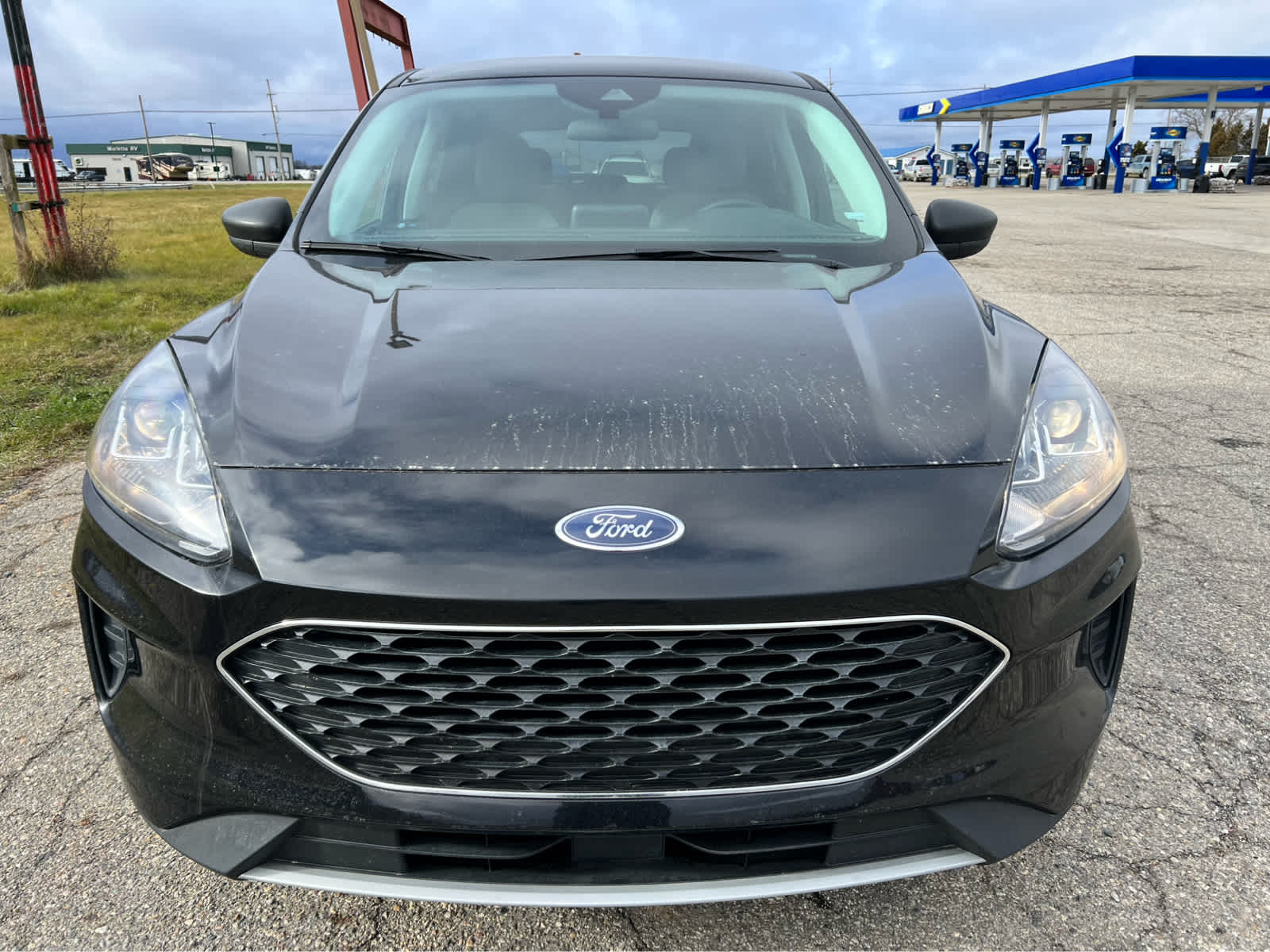 Used 2022 Ford Escape SE with VIN 1FMCU0G67NUA35139 for sale in Marlette, MI